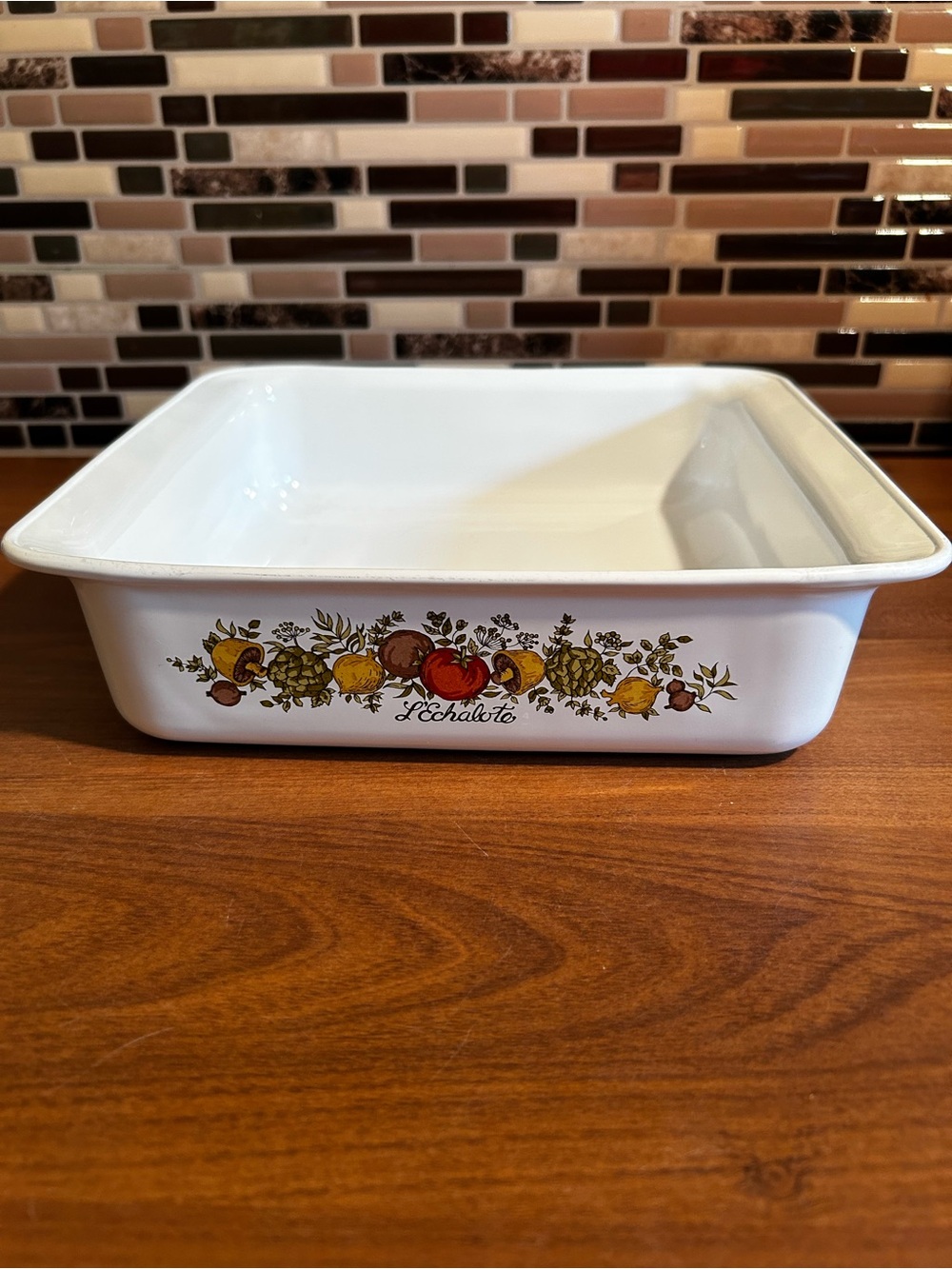 Vintage Corningware Spice of Life 8x8” Baking Dish P322